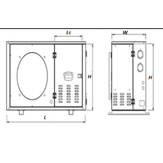 AIRBOX SERİSİ - 1 FANLI 32X28 - 3/8 MİNİ KONDENSER ÜNİTESİ