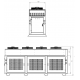 KON SERİSİ - 4 FANLI 32X28 - 3/8 KONDENSER ÜNİTESİ